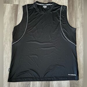 AND1 Black Athletic Men's Sleeveless Shirt Workout 3XL